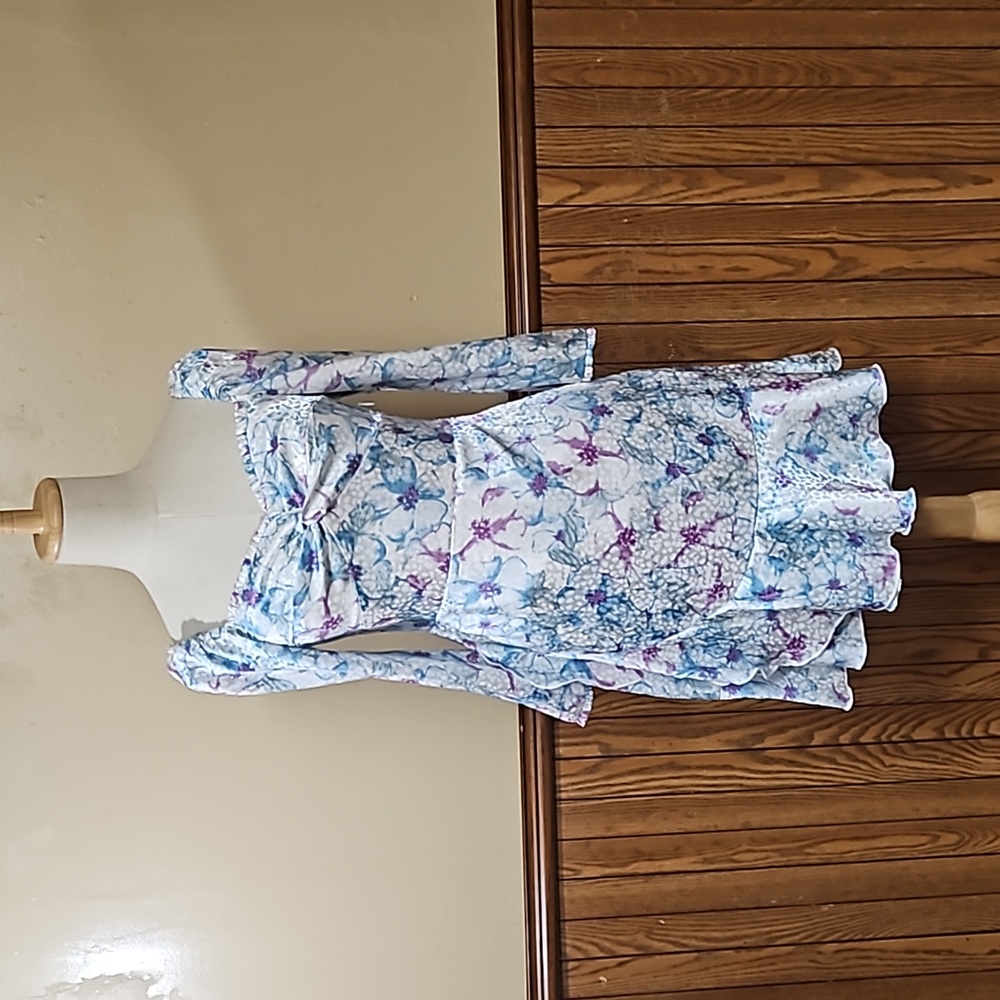 Rahi Florance Floral Summer Dress NWOT S